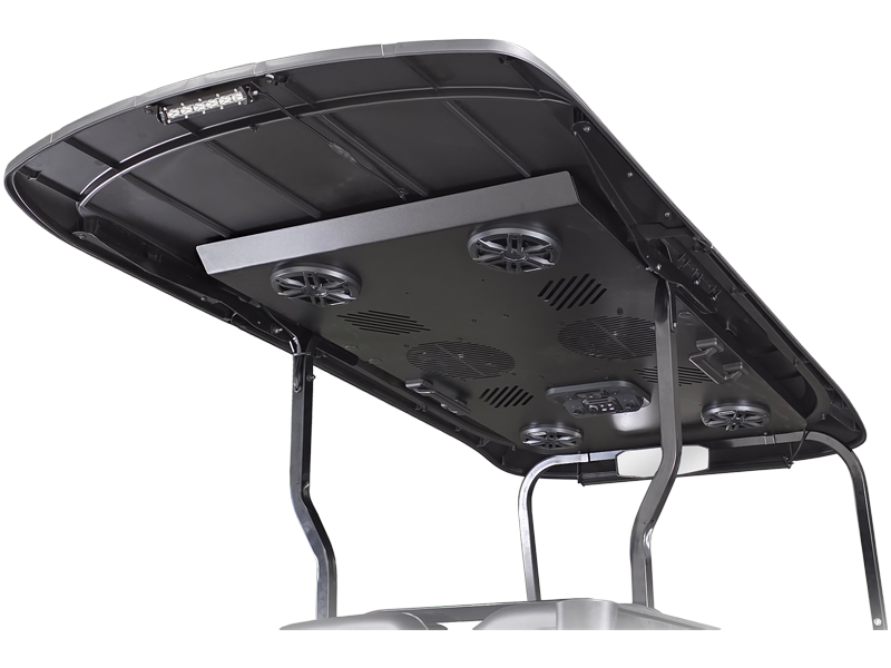 EZGO 2+2 Seat Modular Roof - Cooling Headliner with Extended Audio 3