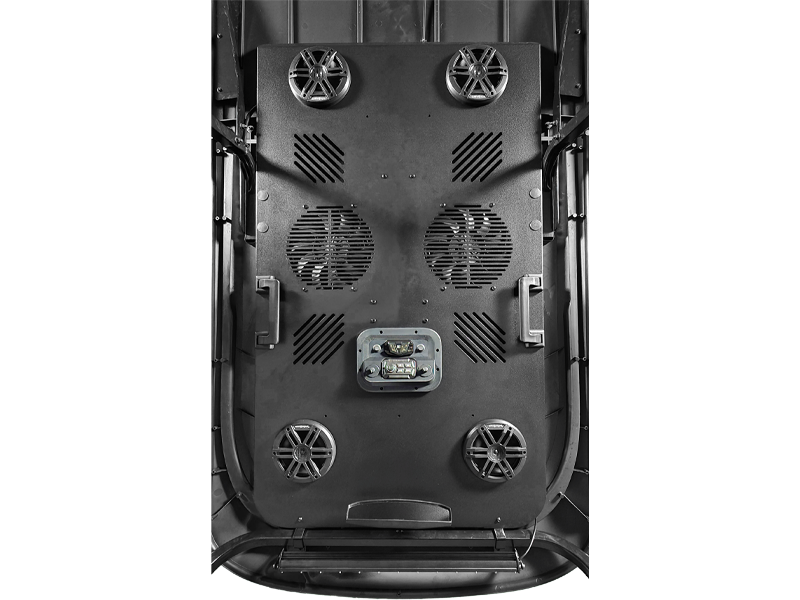 EZGO 2+2 Seat Modular Roof - Cooling Headliner with Extended Audio 4