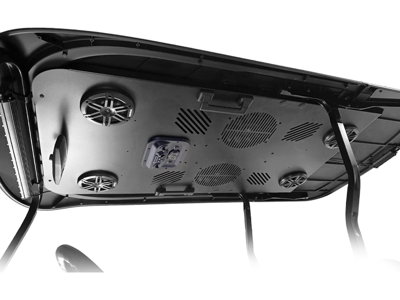 EZGO 2+2 Seat Modular Roof - Cooling Headliner with Extended Audio 5