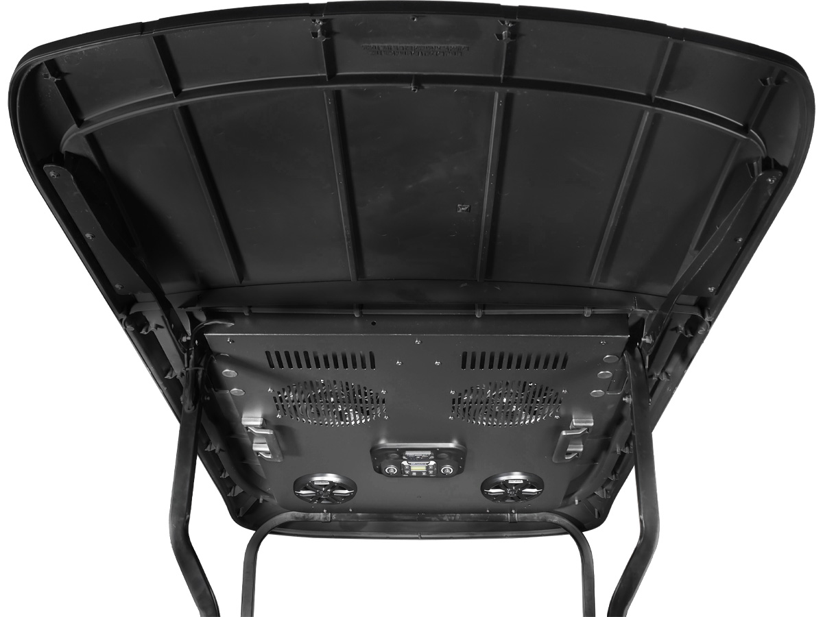 EZGO 2+2 Seat Modular Roof - Cooling Headliner with Audio 2