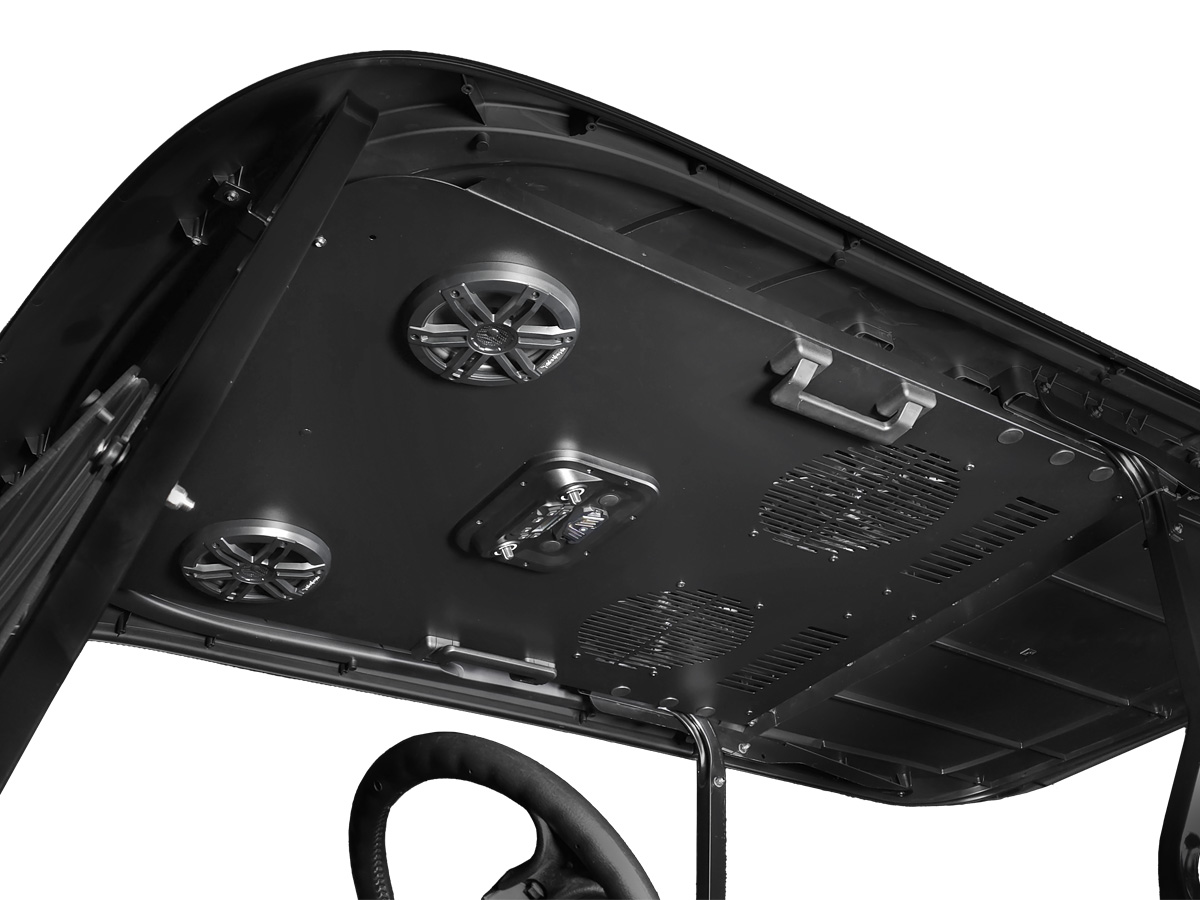 EZGO 2+2 Seat Modular Roof - Cooling Headliner with Audio 4