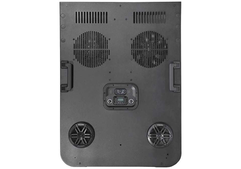 EZGO 2 Seat Modular Roof - Cooling Headliner with Audio