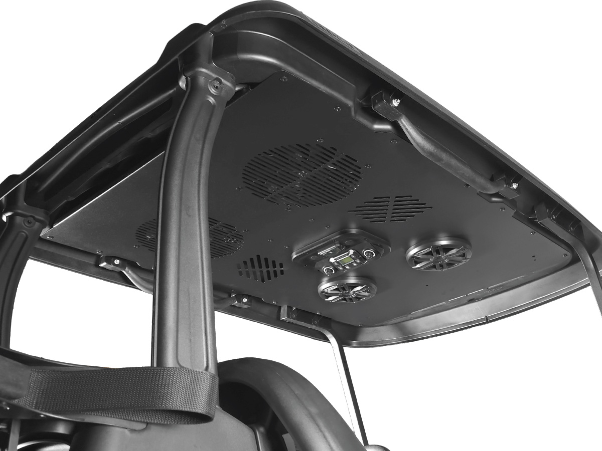 Club Car 2 Seat Post-2025 Roof - Extended Audio Headliner with Audio (Copy) 5