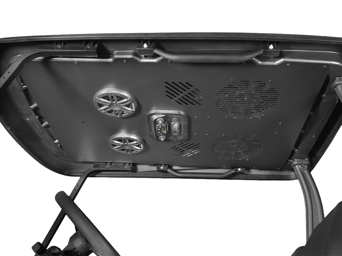 Club Car 2 Seat Pre-2025 Roof - Cooling Headliner with Audio 4