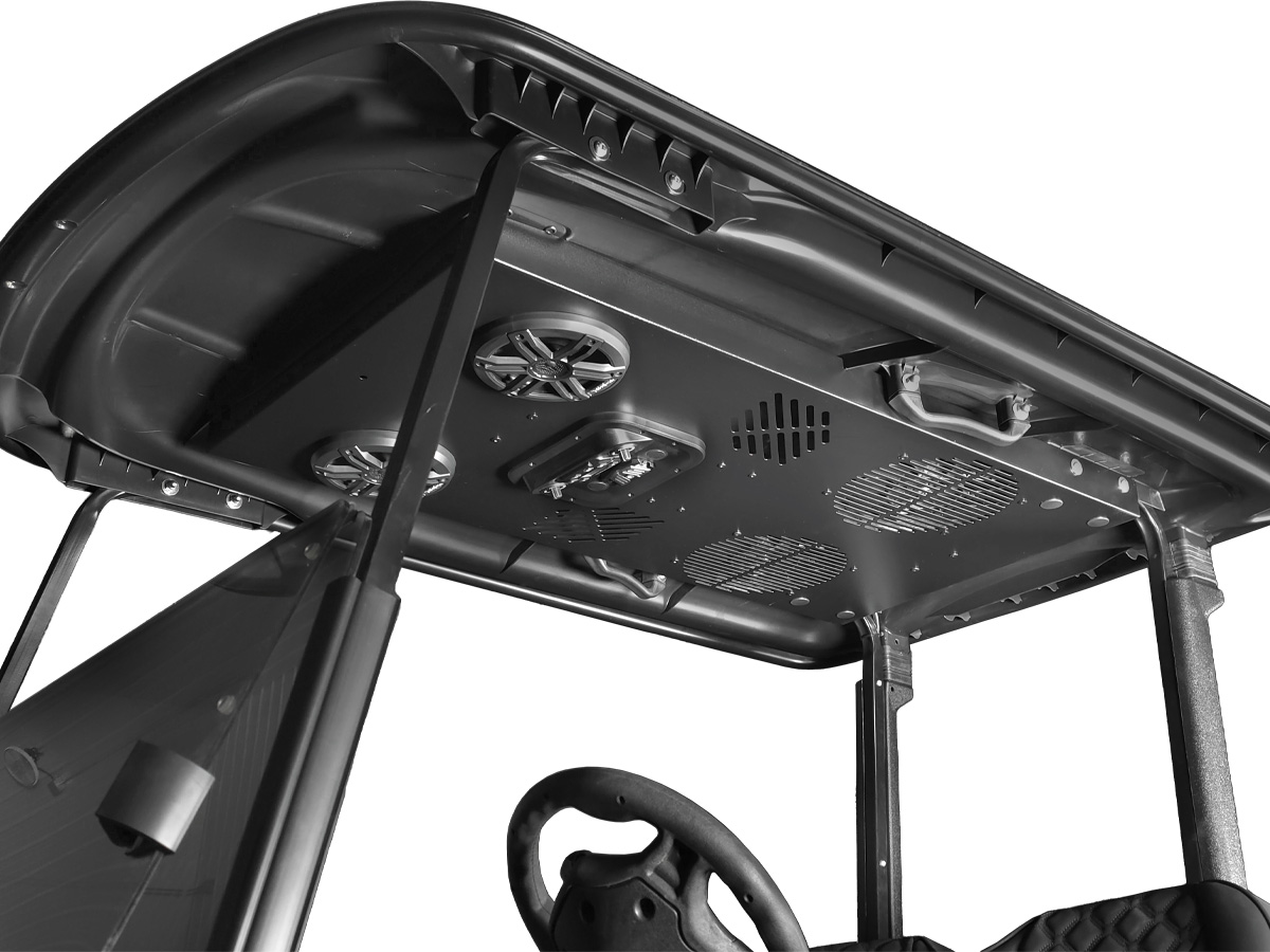 Yamaha 2 Seat Roof - Cooling Headliner with Audio 5