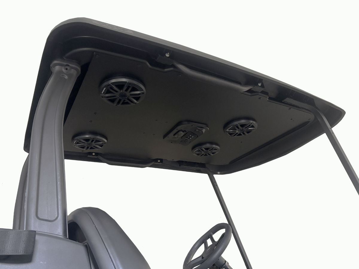 Club Car 2 Seat Post-2025 Roof - Extended Audio Headliner 5