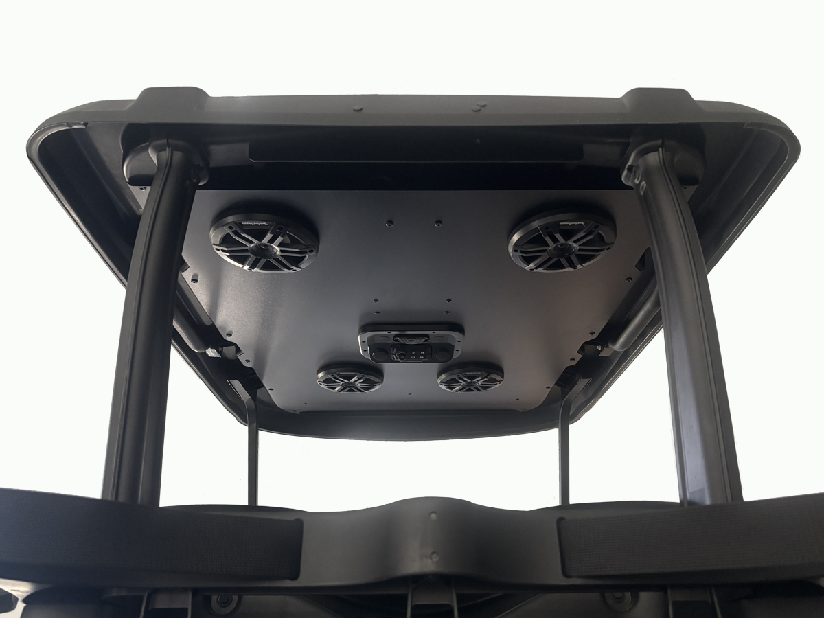 Club Car 2 Seat Post-2025 Roof - Extended Audio Headliner 2