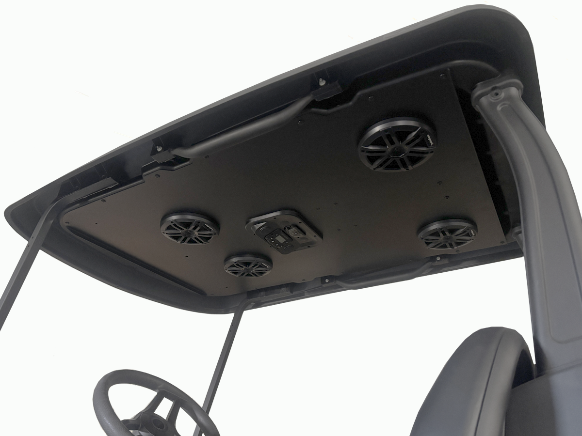 Club Car 2 Seat Post-2025 Roof - Extended Audio Headliner 3