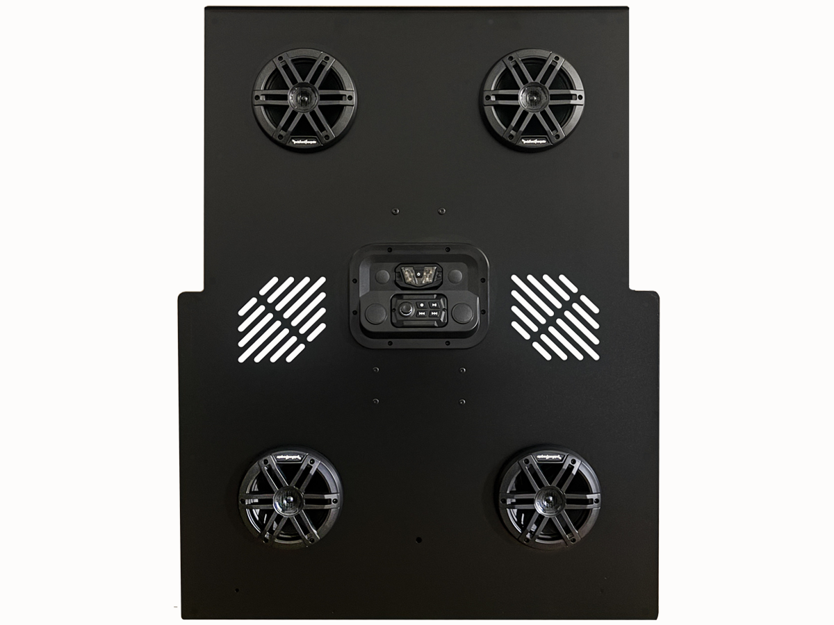 EZGO 2 Seat RXV Suntop Roof - Extended Audio Headliner