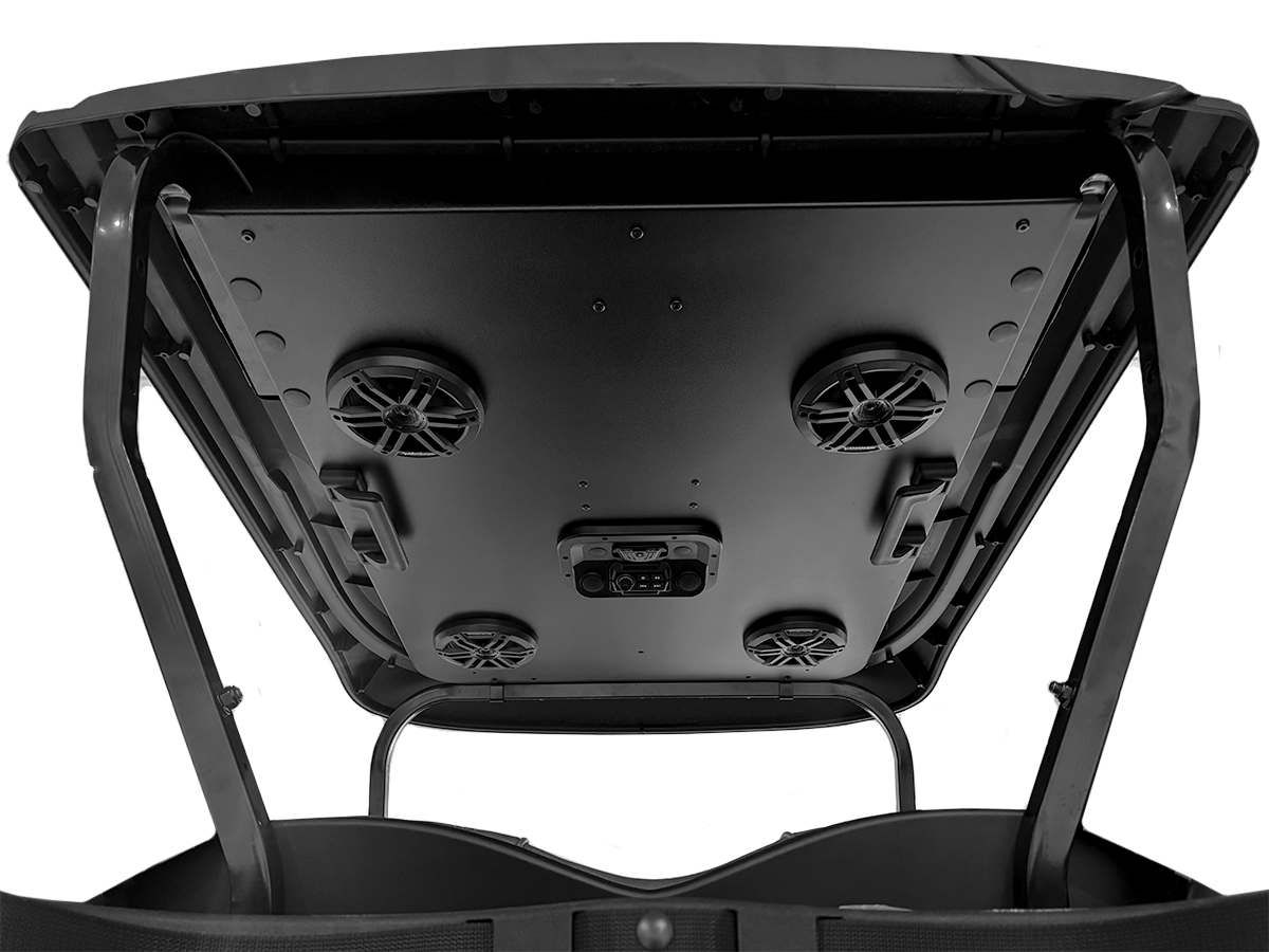 EZGO 2 Seat Modular Roof - Extended Audio Headliner 3