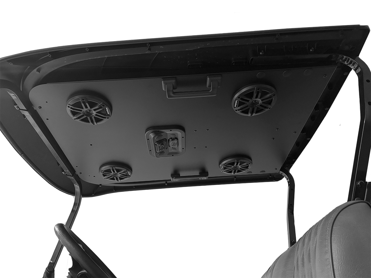 EZGO 2 Seat Modular Roof - Extended Audio Headliner 4