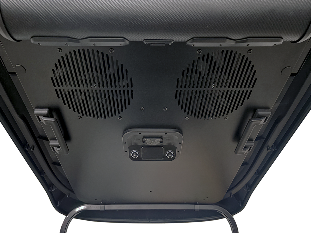 EZGO 2 Seat Modular Tech Pack Soundbar Roof - Cooling Headliner 5