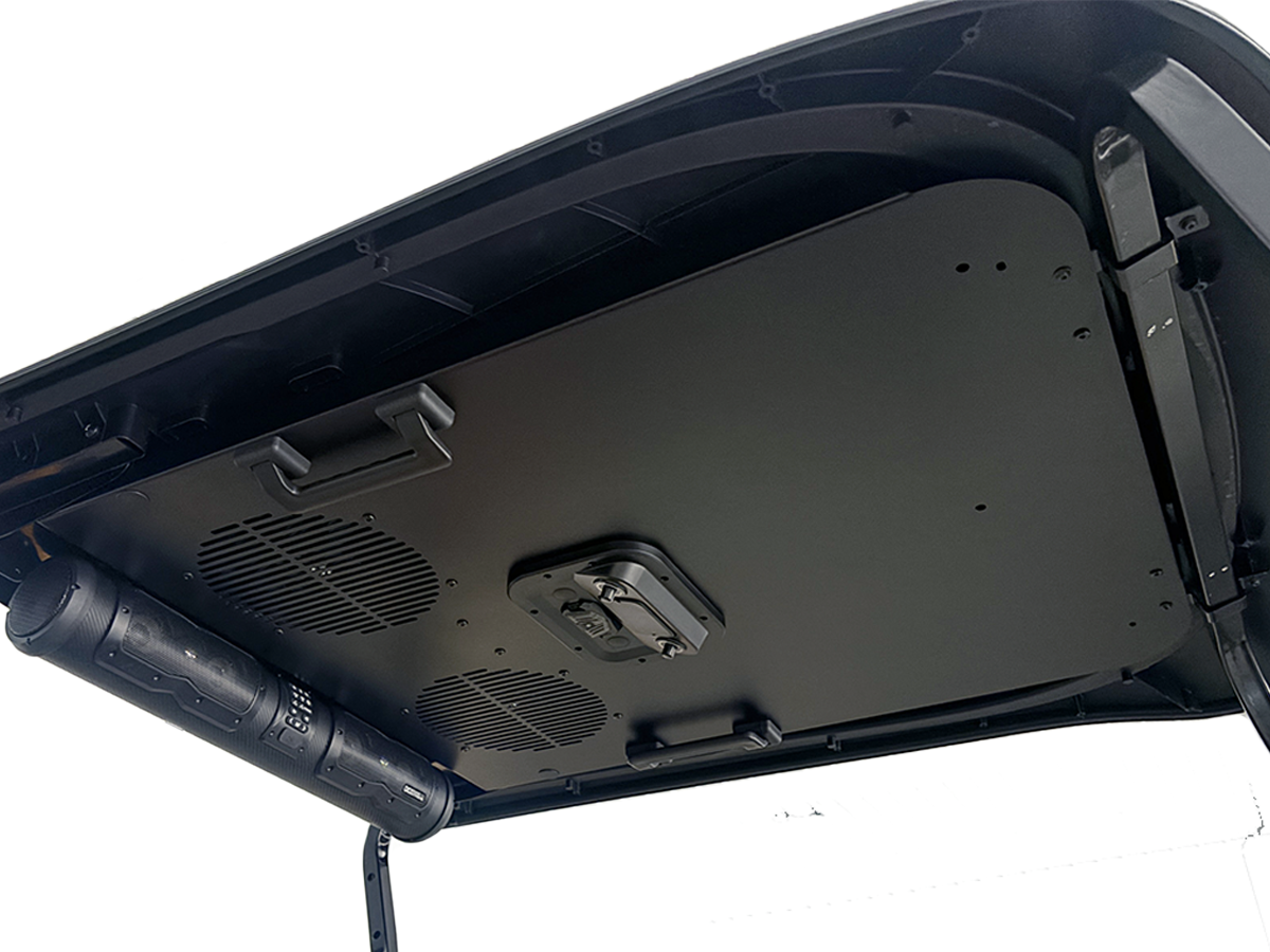 EZGO 2 Seat Modular Tech Pack Soundbar Roof - Cooling Headliner 2