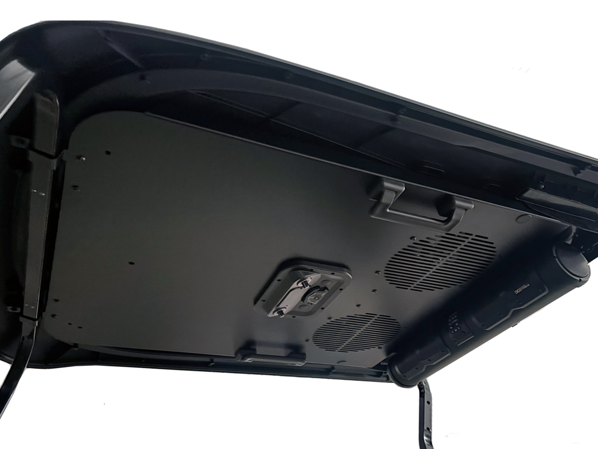 EZGO 2 Seat Modular Tech Pack Soundbar Roof - Cooling Headliner 4