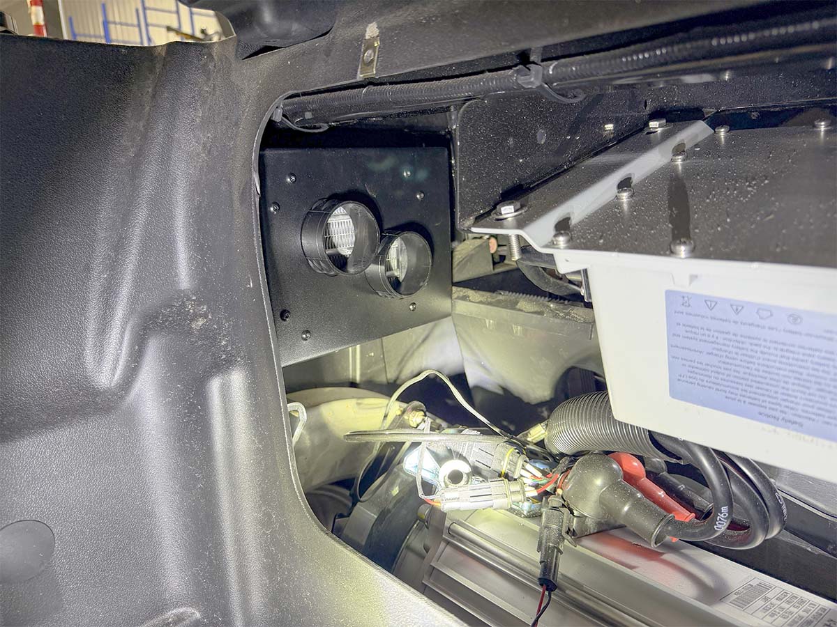 48V Lithium Direct Fit Cab Heater Kit 6