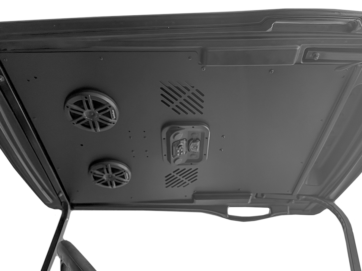 EZGO 2 Seat RXV Suntop Roof - Extended Audio Headliner 2 Speakers 2