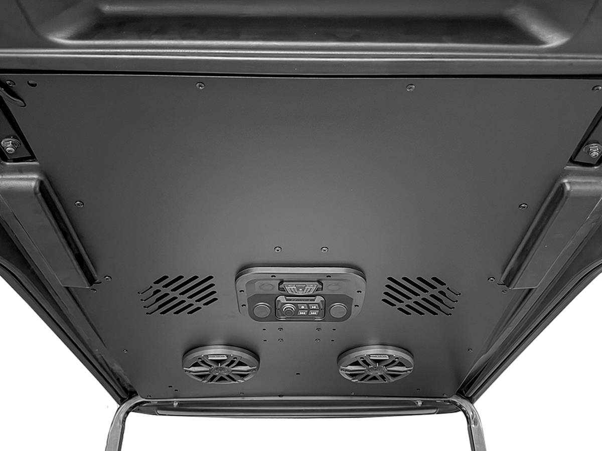 EZGO 2 Seat RXV Suntop Roof - Extended Audio Headliner 2 Speakers 4