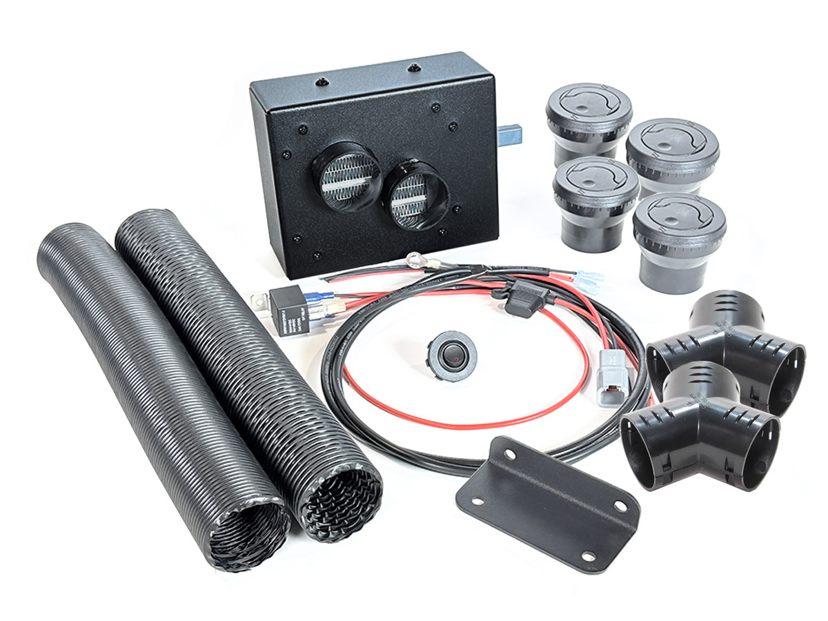 48V Lithium Universal Fit Cab Heater Kit - 4 Seat 400W